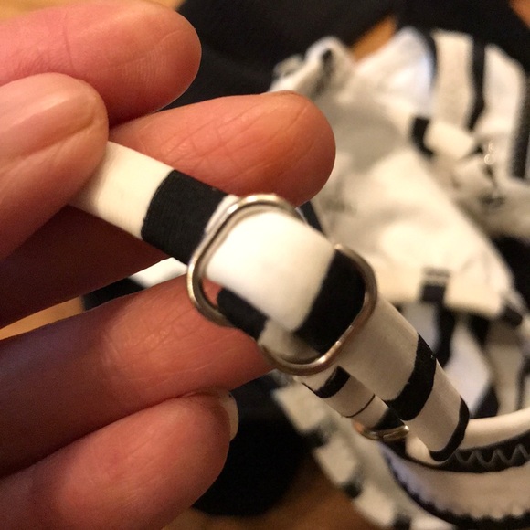 NWOT NASTY GAL Striped Mixed & Matched Bikini Set - Picture 5 of 7